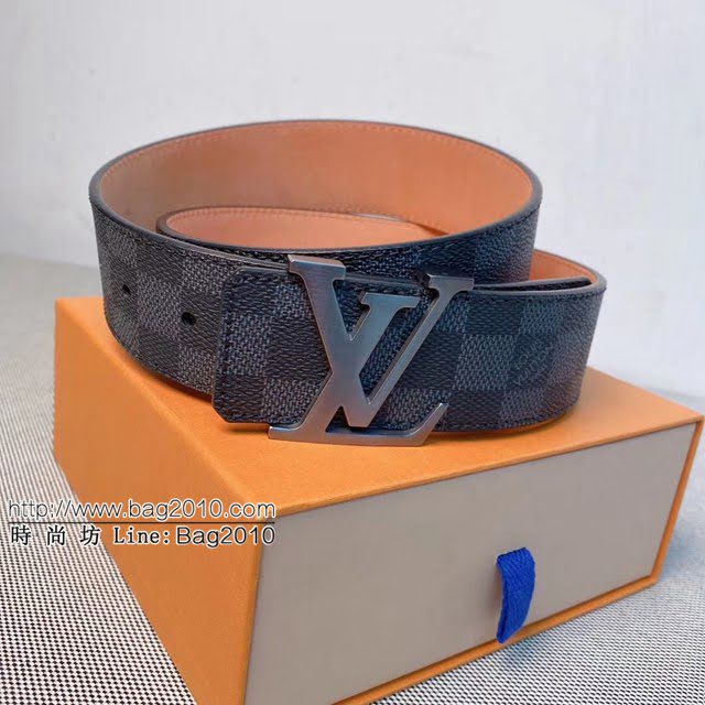 LV新款男士皮帶 路易威登雙面腰帶 經典原單系列  jjp1817